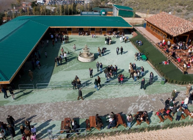 Compartiendo jornada en la hipica